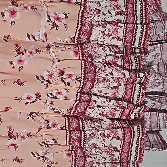 Rue 21 Floral Open Back Ruffle Sundress Size S - Picture 2 of 5